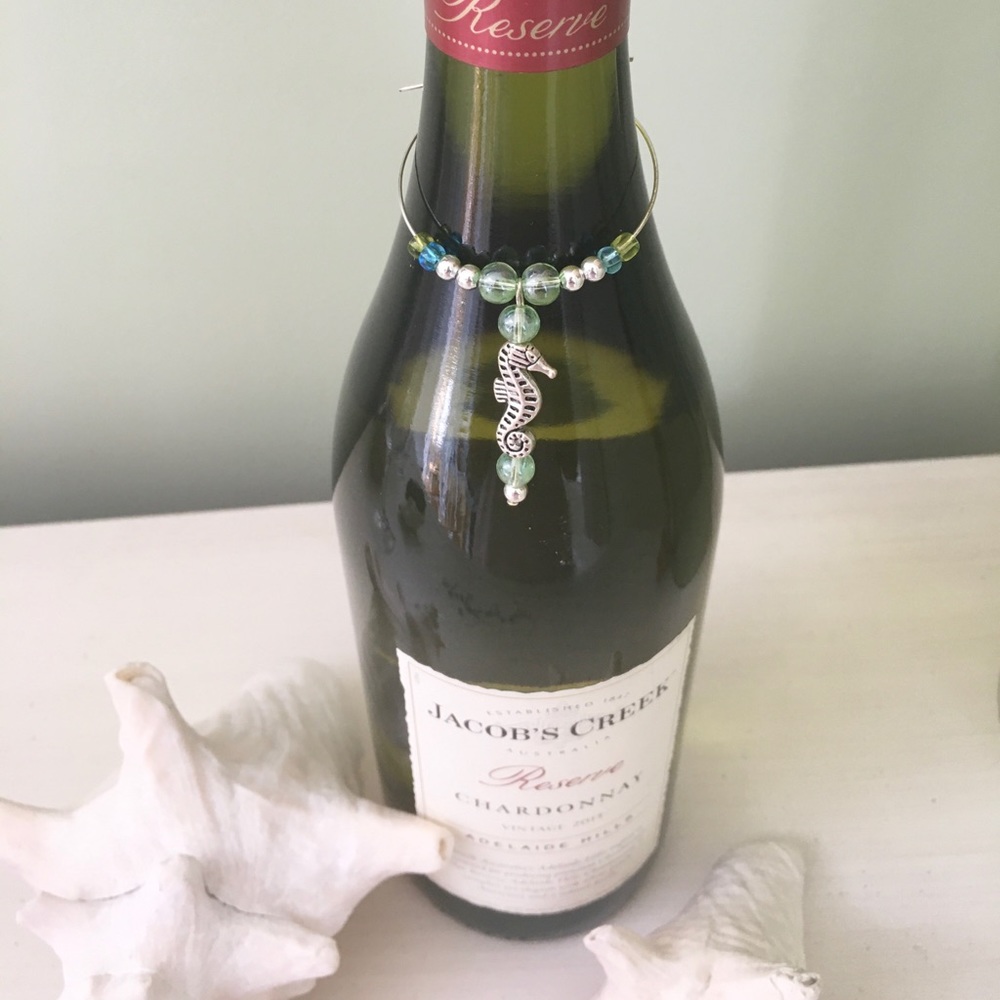 ⚓️Nautical Wine Bottle Charm